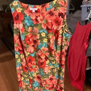 Strapless, Floral, good condition.